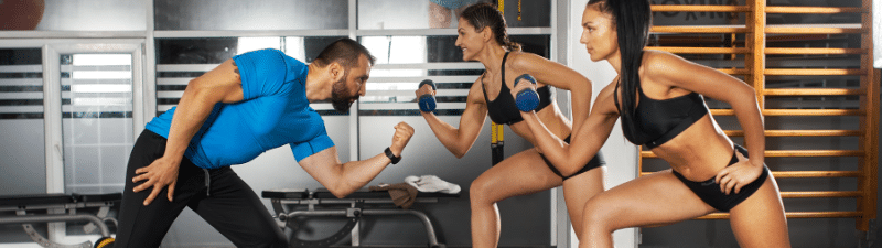nexo_fit women working out with trainer