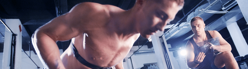 nexo_personal trainer and gym member